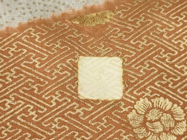 平和屋着物●訪問着 駒刺繍 花蝶文 金彩 正絹 逸品 AABF9020ck - Image 8