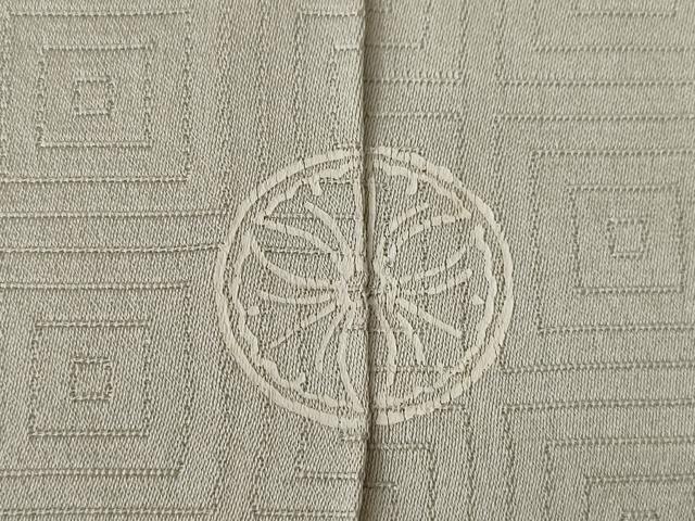 平和屋着物●訪問着 駒刺繍 花蝶文 金彩 正絹 逸品 AABF9020ck - Image 9
