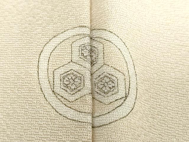 平和屋着物●訪問着 作家物 草花文 金彩 正絹 逸品 DABC2078ud - Image 10