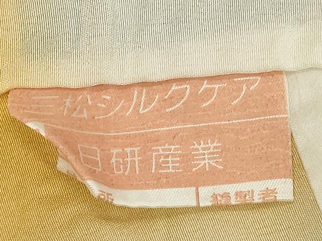 平和屋着物■上質な小紋 切嵌吉祥花文 正絹 逸品 DABC4928cd - Image 5