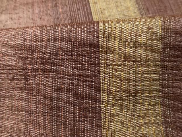 平和屋着物■上質な紬 間道 正絹 逸品 DABC9225qa - Image 4