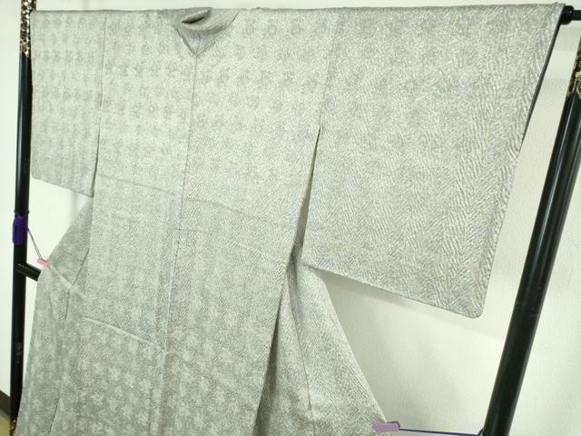 平和屋着物●極上 名門 藤娘きぬたや・総絞り 杢目絞り 小紋 鈴乃屋扱い 逸品 DZAB4399kh6 - Image 4